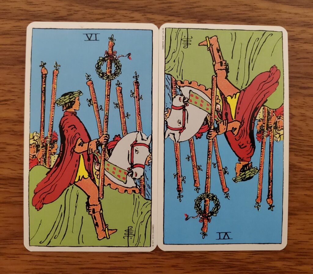 6 of Wands